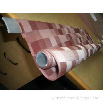 1.8m Red Electric Roller Blind Blackout With Pvc Coating Wa